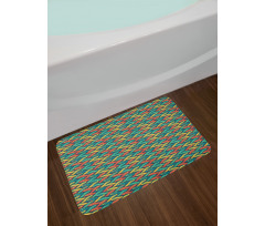 Zigzag Design Slipper Bath Mat