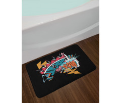 Underground Grafitti Bath Mat