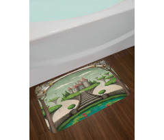 Boho Castle and Meadows Bath Mat