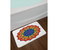 Boho Flowers Bath Mat