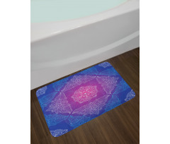 Groovy Motif Bath Mat