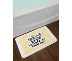 Spread Your Love Bath Mat