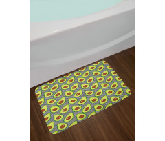 Delicious Vegan Food Bath Mat