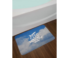 Keep Calm and Travel Bath Mat