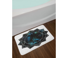 Polygonal Star Bath Mat