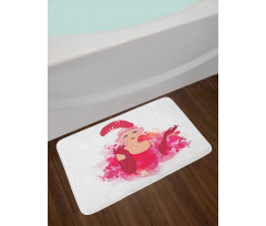 Feather Headband Bath Mat