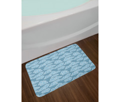 Doodle Style Weather Bath Mat