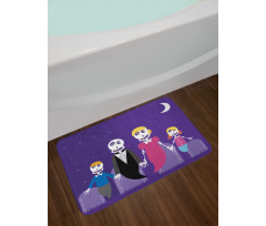 Family of Ghosts Bath Mat