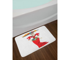 la Calavera Catrina Bath Mat