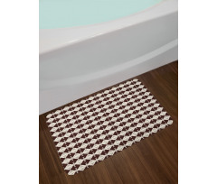 Traditional Pattern Bath Mat