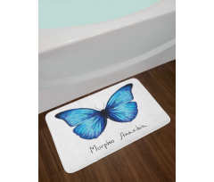 Abstract Butterfly Bath Mat
