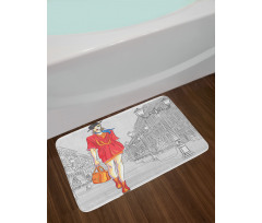 Modern Urban Street Fashion Bath Mat