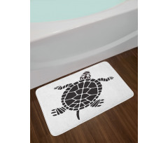 Geometric Shapes Motifs Bath Mat