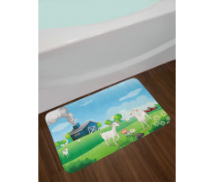 Pleasant Farm Life Bath Mat