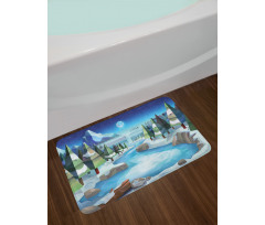 Winterland Bath Mat