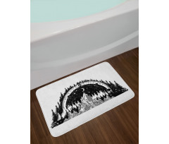 Outdoors Forest Bath Mat