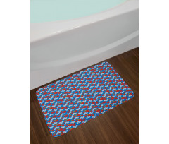 Strawberry and Flowers Bath Mat