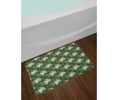 Plants Bouquet Bath Mat