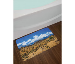 Barren Lands Landscape Bath Mat