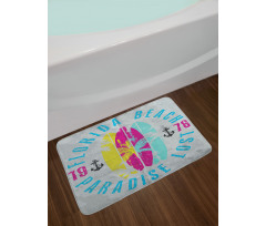 Weathered Surfboards Bath Mat