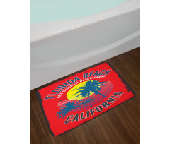 Summer Party California Bath Mat