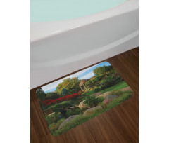 Gazebo Sunken Gardens Bath Mat