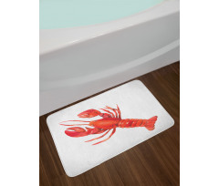 Mediterranean Cuisine Bath Mat