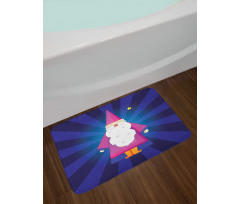 Man with a Staff Miracle Bath Mat