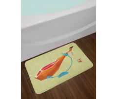 Dry-Cured Spanish Ham Bath Mat