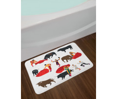 Corrida Matador Cape Bath Mat