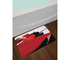 Baile Flamenco Theme Bath Mat