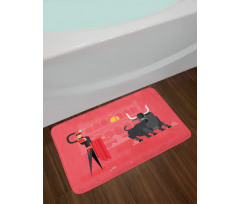 Matador Bull Arena Bath Mat