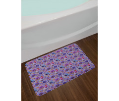 Ornamental Spring Garden Bath Mat