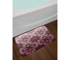 Swirled Classical Motif Bath Mat