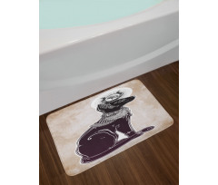 Cat Eye Bath Mat