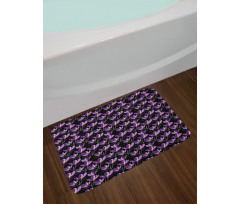 Tender Crocus Bouquet Bath Mat