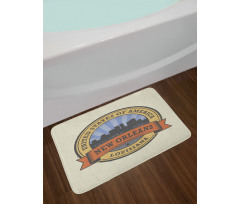 Louisiana City View Bath Mat