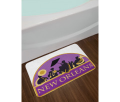 French Quarter Band Bath Mat