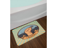 Vocal Hand Mic Bath Mat