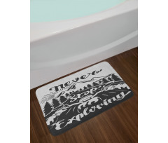 Road to the Mountains Bath Mat
