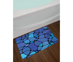 Blob Look Forms Bath Mat