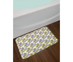 Apple Blossom Summer Bath Mat