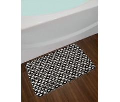Big Small Hexagon Forms Bath Mat