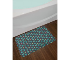 Saguaro Cactus Mexican Bath Mat