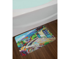 Idyllic Summer Cottage Bath Mat