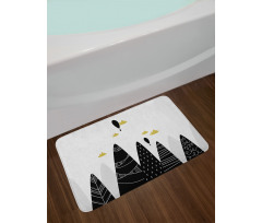 Clouds Mountain Region Bath Mat