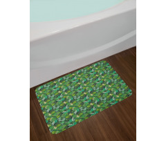 Jungle Nature Forest Bath Mat