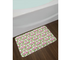 Japanese Sakura Tree Bath Mat