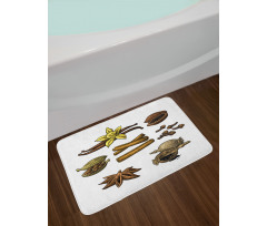 Cinnamon Anise Star Cardamom Bath Mat