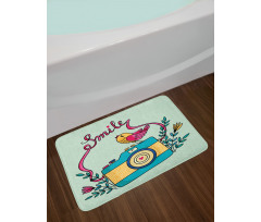 Love Bird Chirping Creative Bath Mat